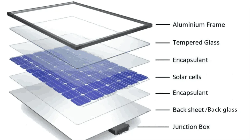 solar panel structure
